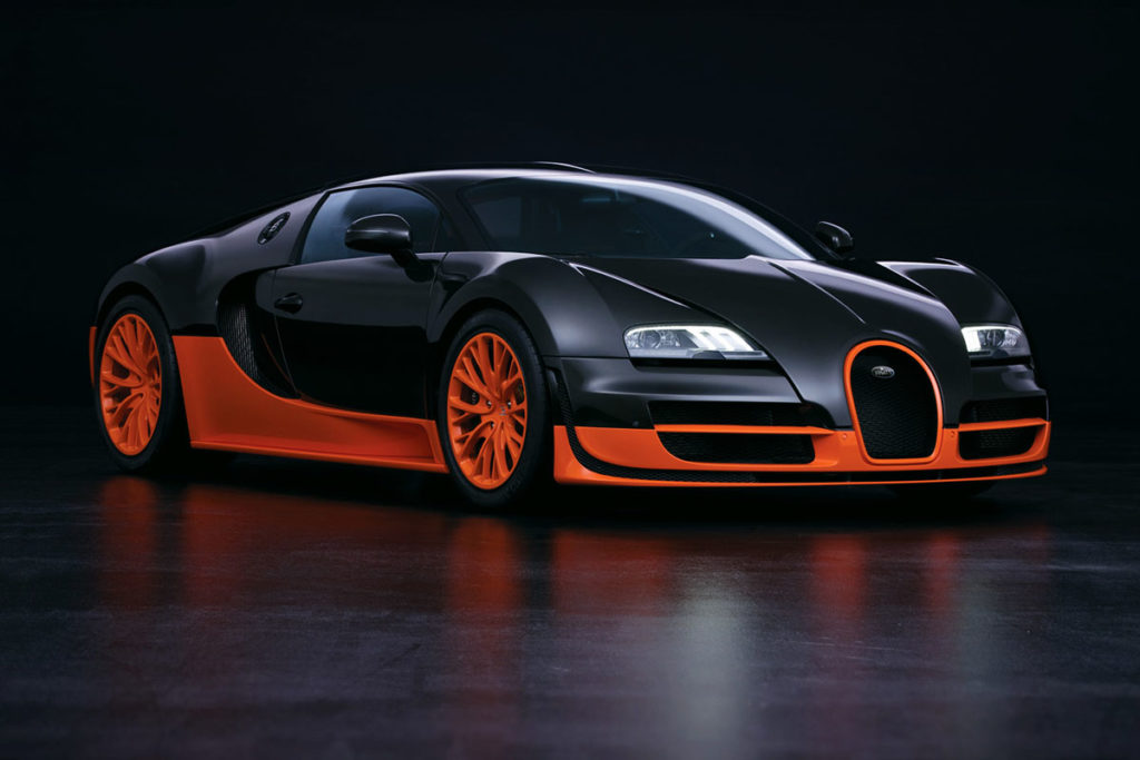 Auto deportivo Bugatti