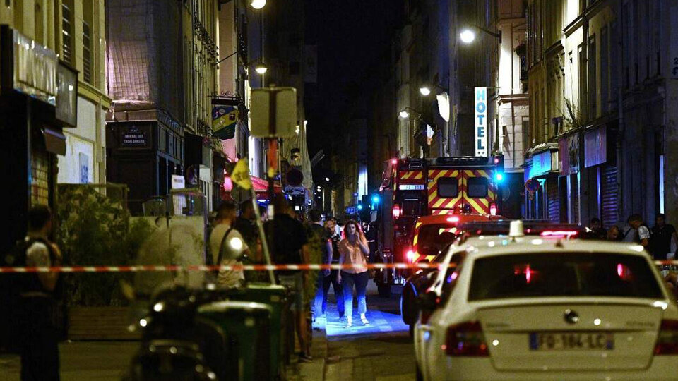 Tiroteo en el centro de París: un hombre abrió fuego y mató a tres personas