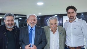 Lula Da Silva recibió al «Pepe» Mujica en Brasilia
